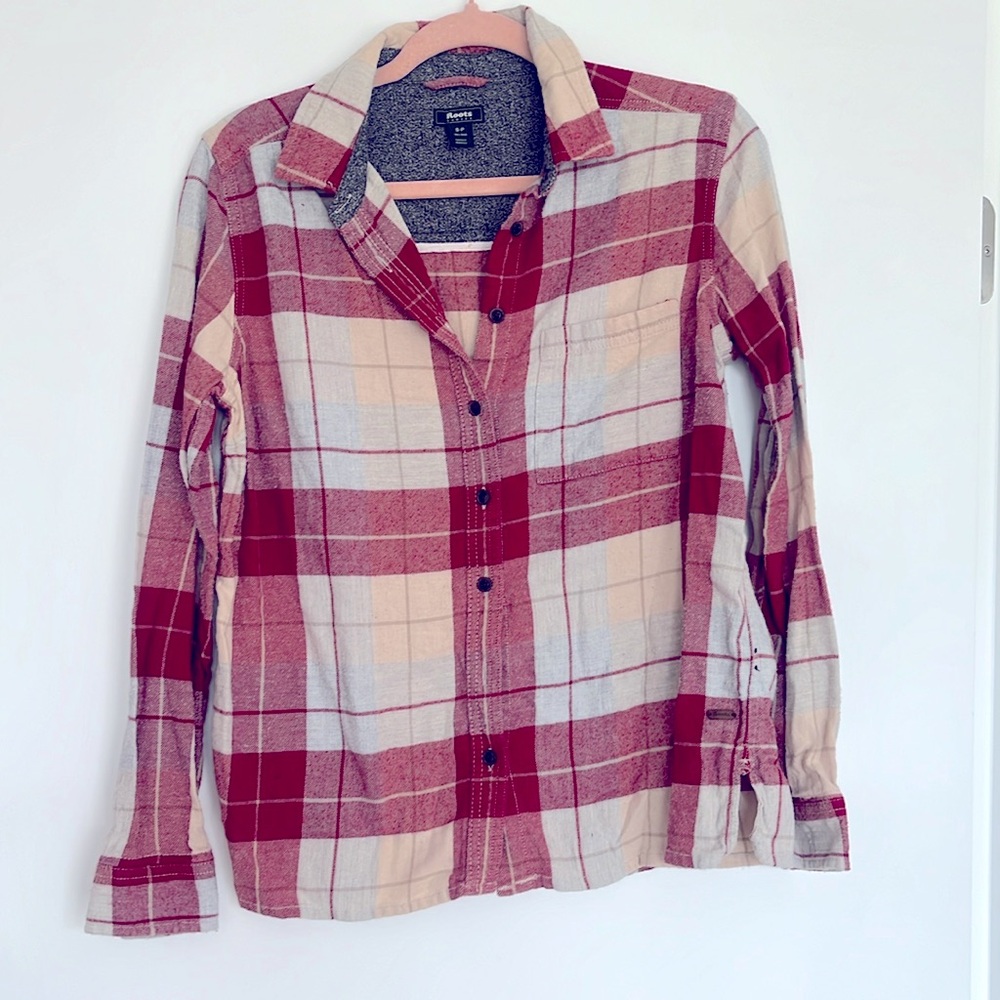 ROOTS FLANNEL SHIRT